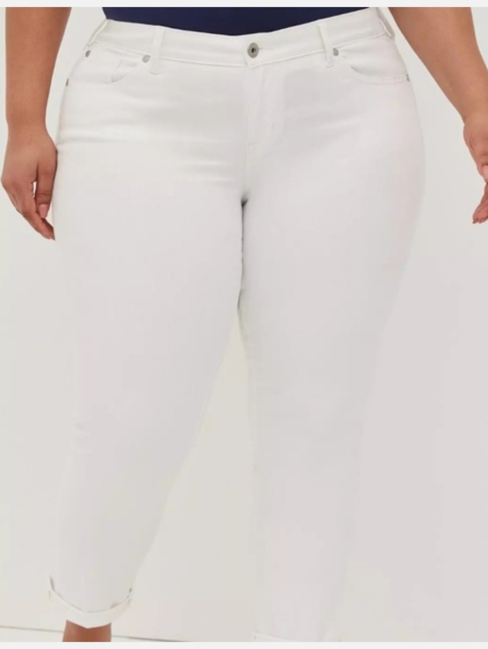 Torrid Crop Boyfriend 28